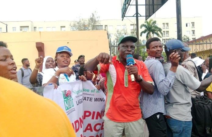 NUT stage rally to Lagos House issues ultimatum on rising spate of kidnappings