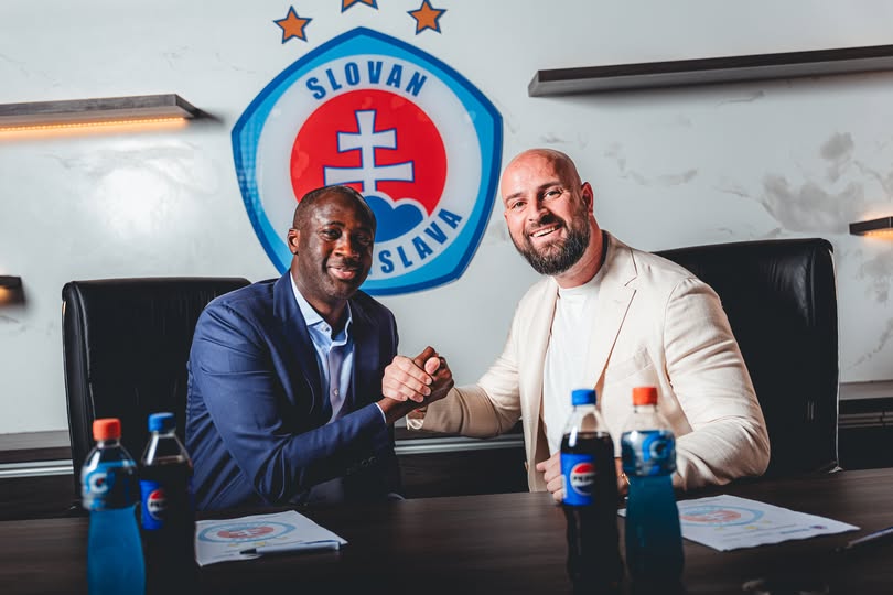 Yaya Touré named head coach of ŠK Slovan Bratislava