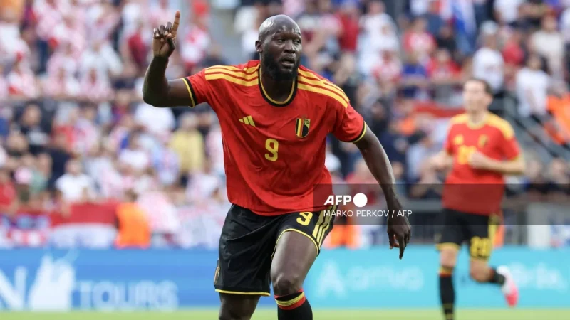 Lukaku marks Belgium return with goal in 2-0 friendly victory over Croatia