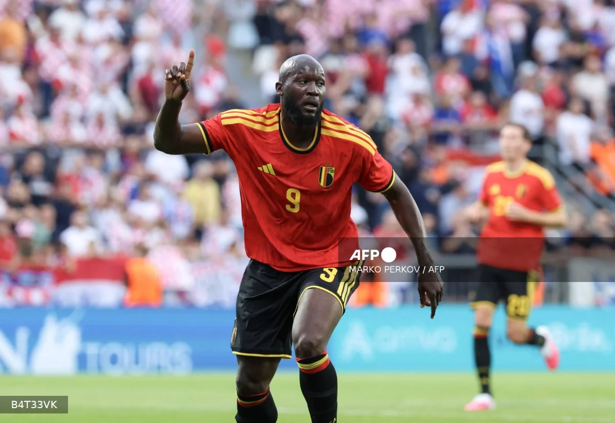 Lukaku marks Belgium return with goal in 2-0 friendly victory over Croatia