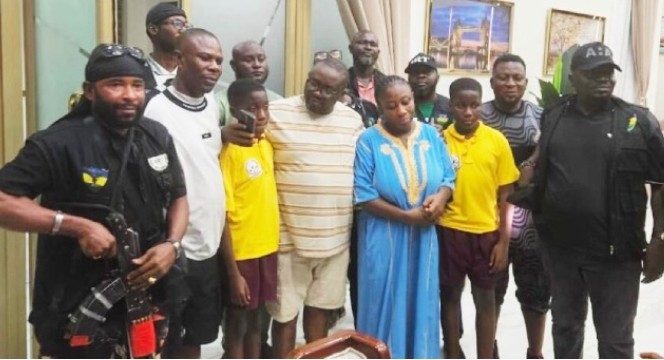 Police arrest four suspects, recover firearms in rescue of Adelabu’s sister and twin sons