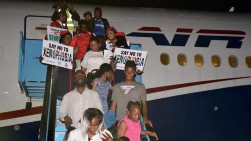 First batch of Nigerians evacuated from South Africa to arrive Lagos tomorrow