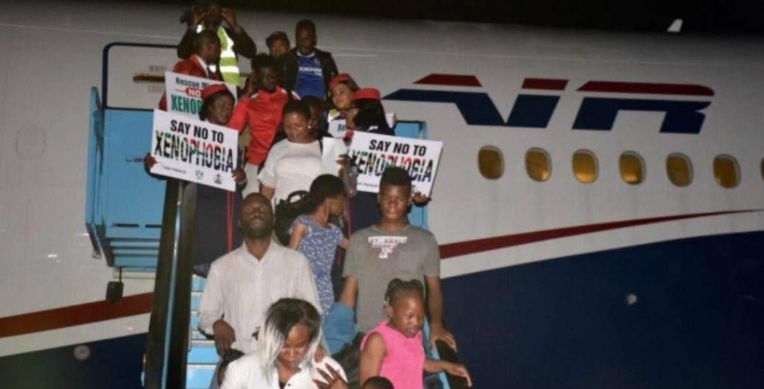 First batch of Nigerians evacuated from South Africa to arrive Lagos tomorrow