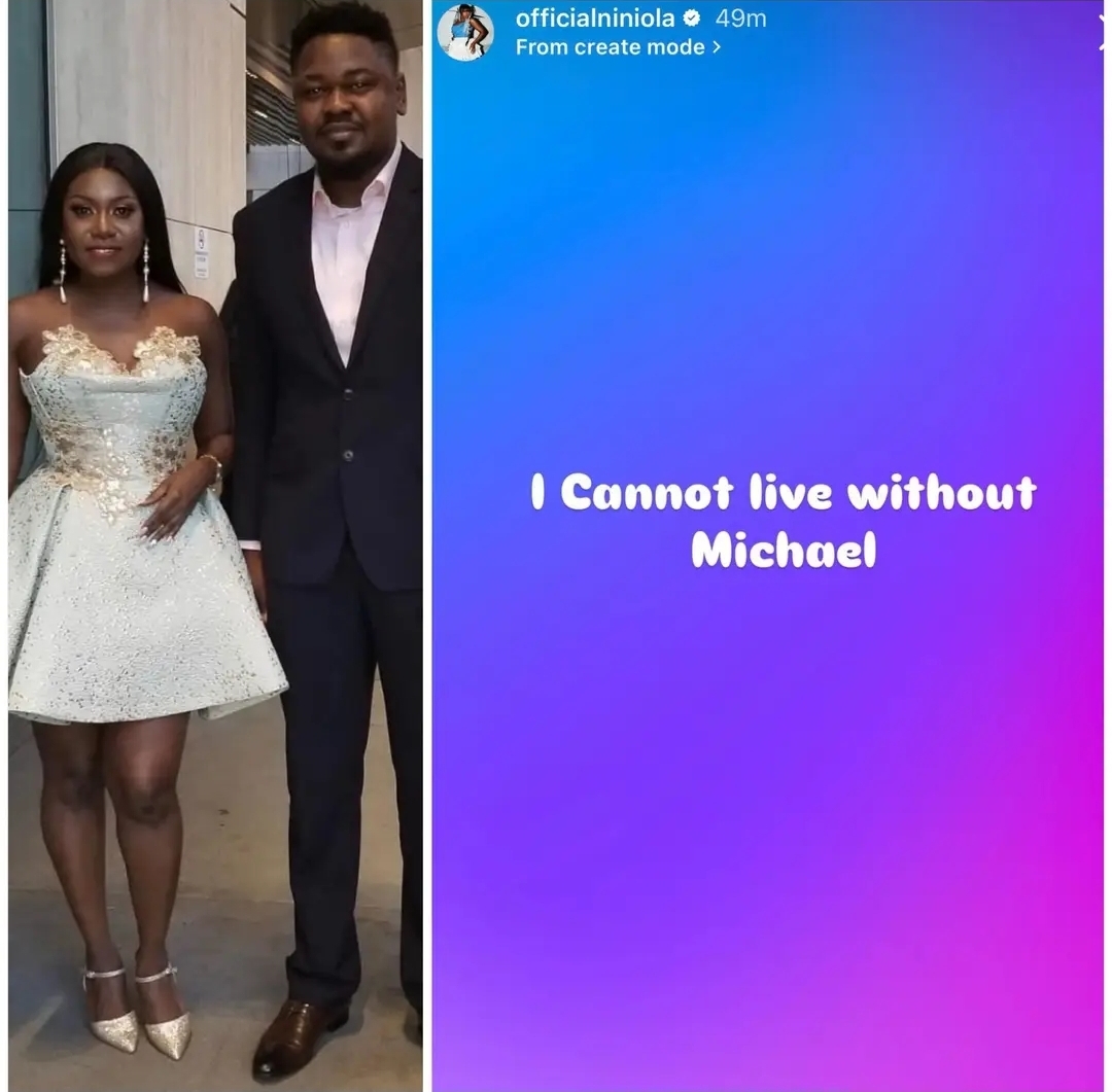 Singer Niniola Mourns Husband Michael Idika, Says “I Cannot Live Without My Husband”