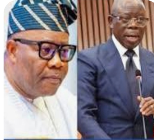 Oshiomhole accuses Akpabio of distrust, predicts leadership change in 11th Senate