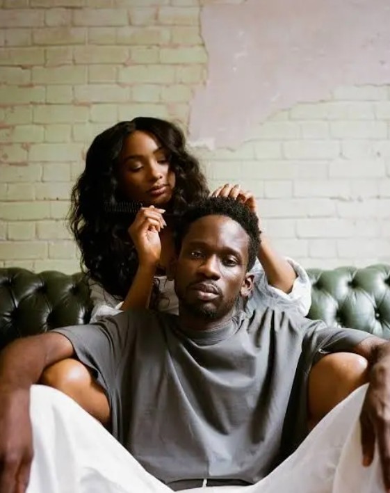 Fans react as Mr Eazi places friendly bet on gender of unborn child
