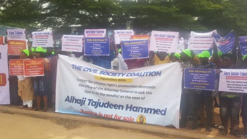Ajiran Murder: Group Seeks Suspect’s Release Tasks Attorney General, Obasa