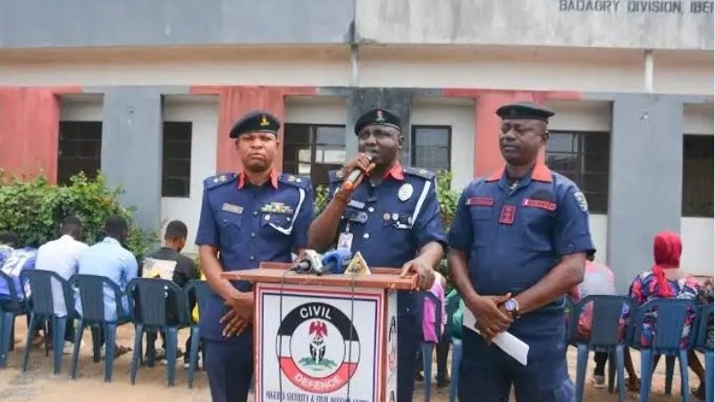 NSCDC busts fake university in Lagos, rescues 106 students