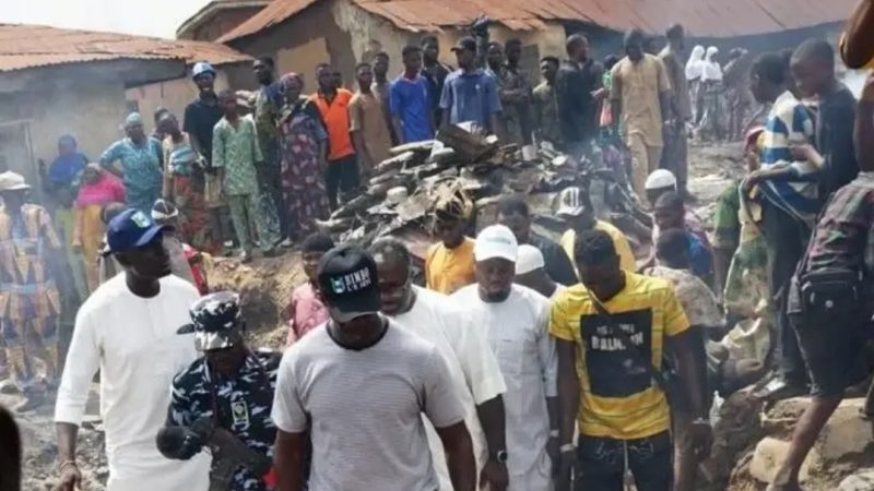 APM governorship candidate donates N2.5m to victims of Bode market fire in Oyo