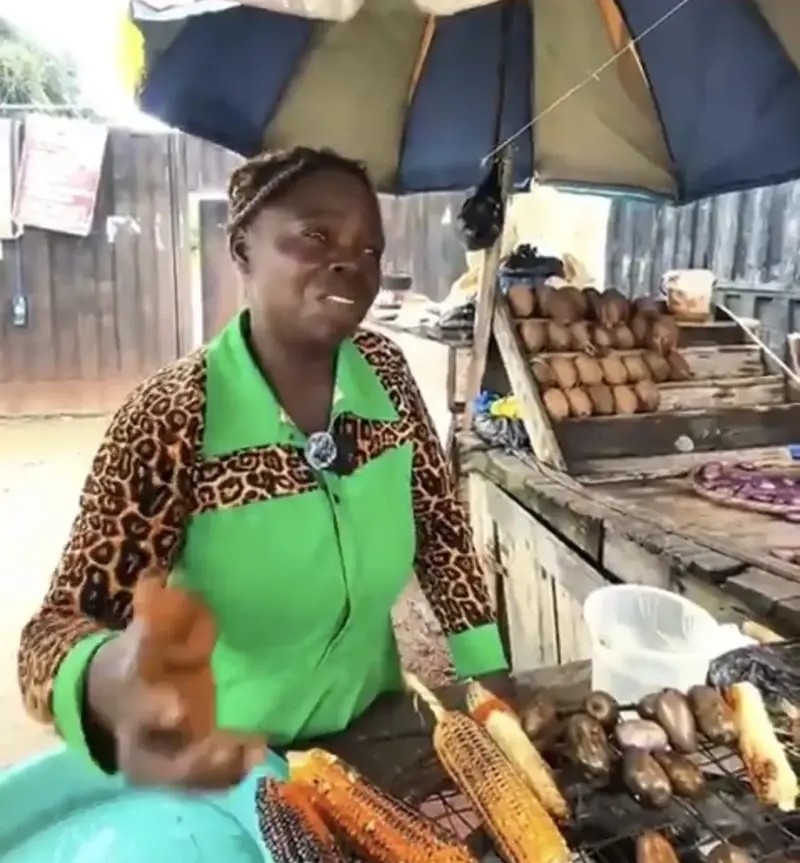 Viral ₦2.5m income claim by corn seller divides Nigerians online