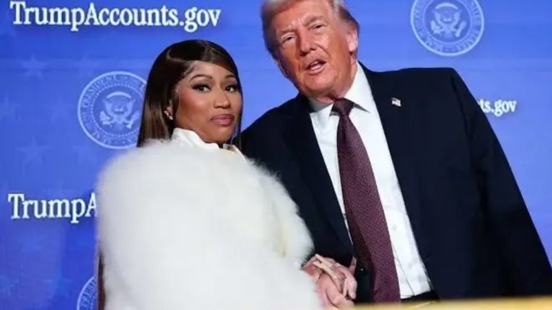 White House moment goes viral as Trump calls Nicki Minaj ‘so hot’
