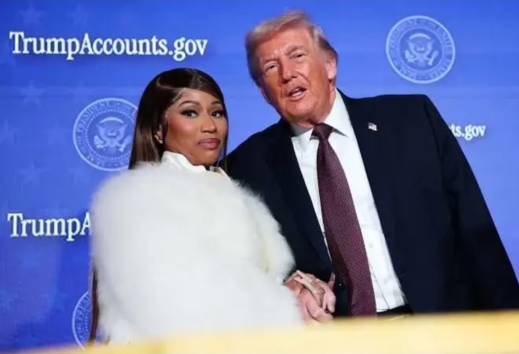 White House moment goes viral as Trump calls Nicki Minaj ‘so hot’