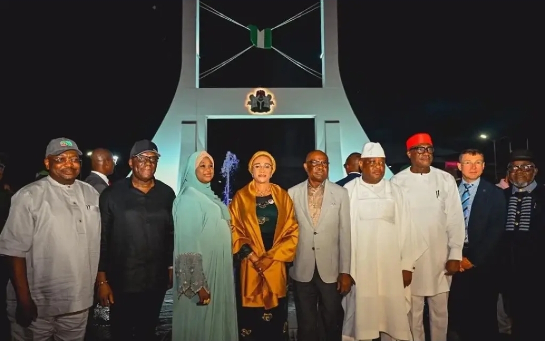 Remi Tinubu flags off reopened Abuja City Gate after major remodeling