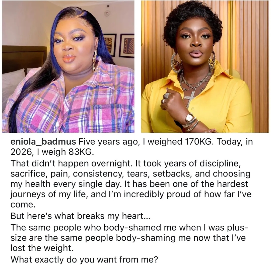 Eniola Badmus speaks out against body-shaming: ‘what exactly do you want from me?’