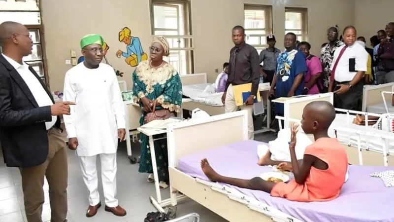 Oyo Abduction: LAUTECH Governing Council Chairman visits rescued pupils, teachers