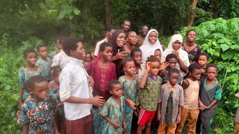 Relative recounts ordeal of rescued Oyo pupils, says captors fed them garri, beat child for asking about family