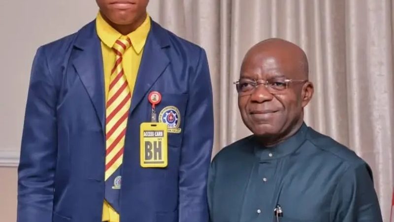 Otti pledges educational support for Abia-born JAMB high scorer