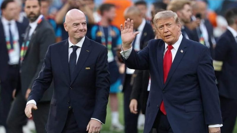 Trump, FIFA President Infantino booed during World Cup final trophy ceremony