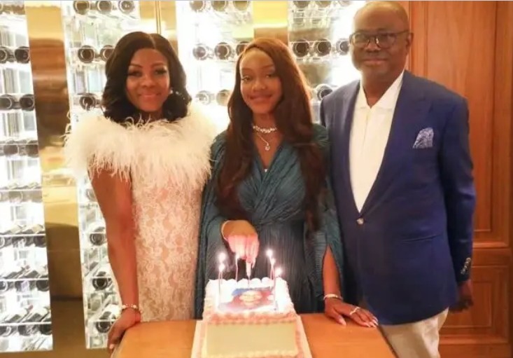 Wike celebrates daughter Jazmyne’s UK Law graduation