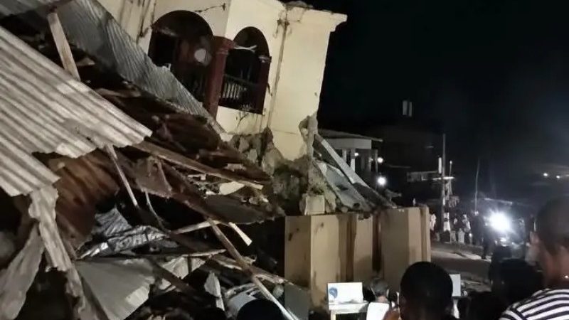 Rescue operation underway after student hostel collapses in Anambra