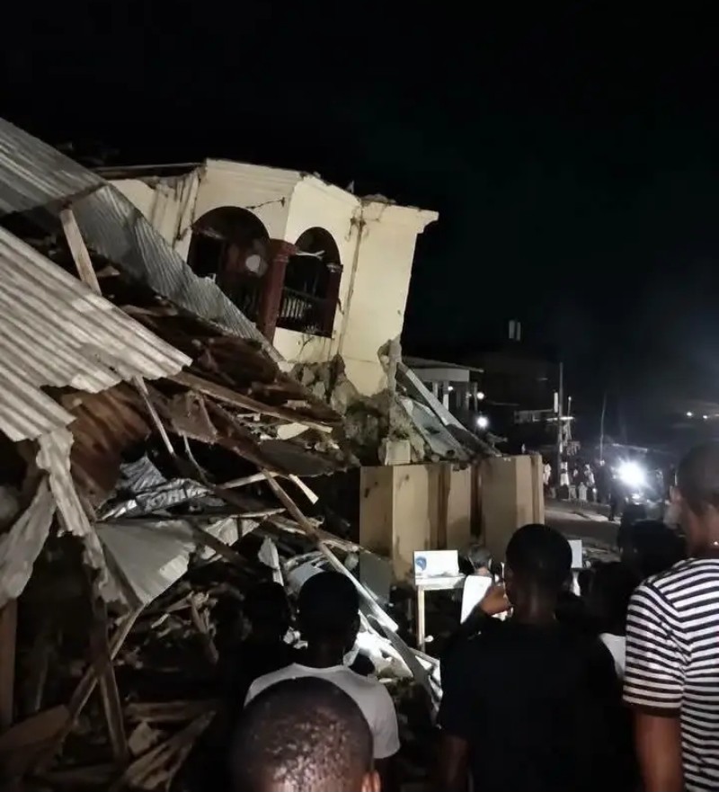 Rescue operation underway after student hostel collapses in Anambra