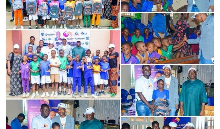 Jubilant The Apostolic Church Schools beneficiaries lauds Kumuyi Temitope Olubunmi Charity Foundation’s education supports