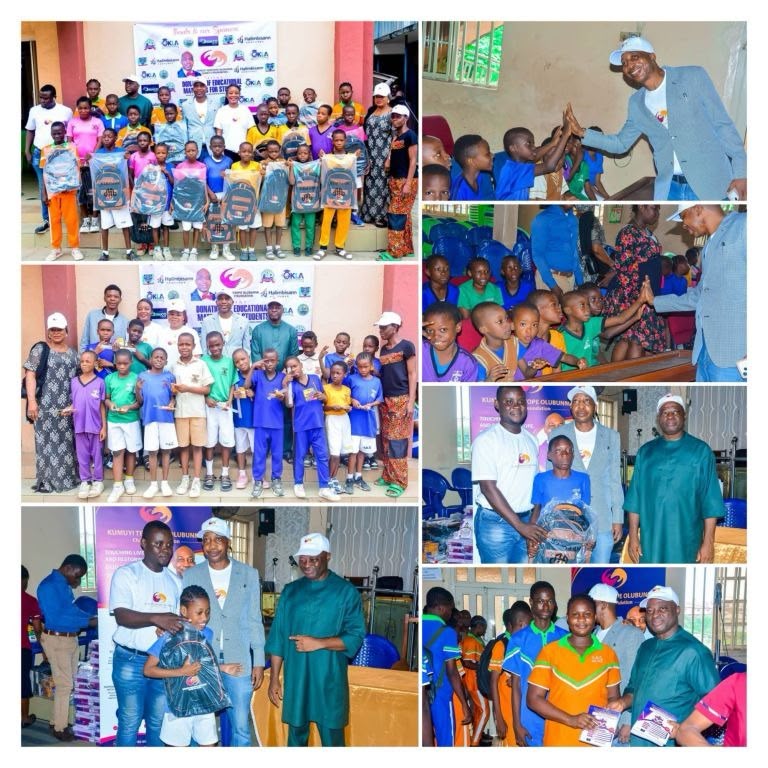 Jubilant The Apostolic Church Schools beneficiaries lauds Kumuyi Temitope Olubunmi Charity Foundation’s education supports