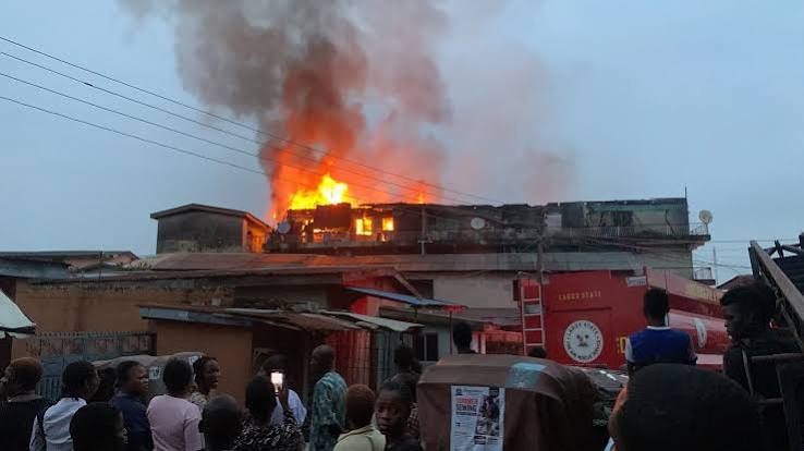 Emergency responders contain twin fires in Lagos, prevent major disaster
