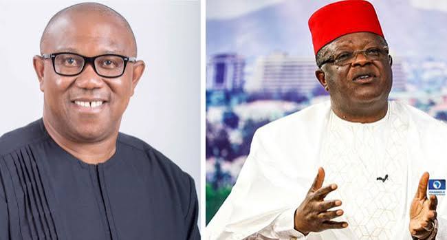 'Let's debate governance,' Umahi tells Peter Obi