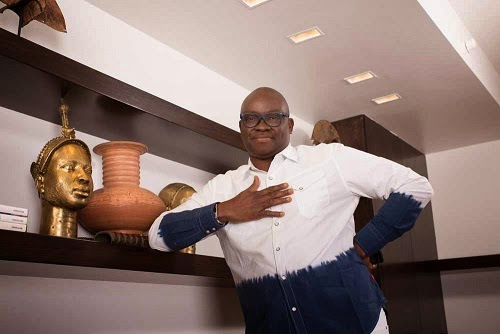 "Cannot be under N40bn" — Fayose disputes Davido's claim