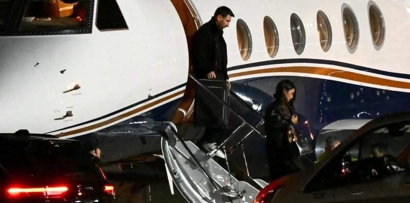 Messi returns to Rosario to bid farewell to father Jorge