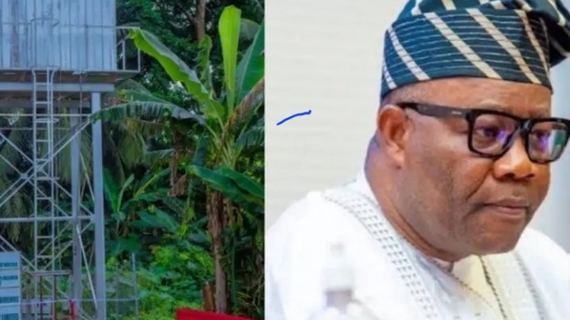 ‘We deserve better’: Nigerians slam Akpabio over borehole project
