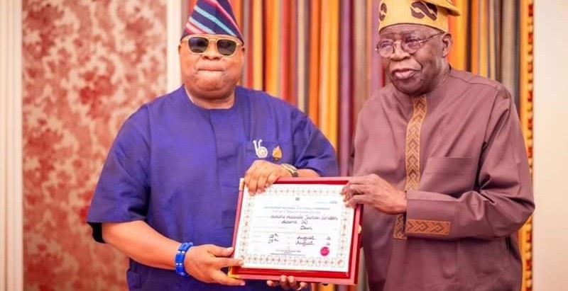 Adeleke hails Tinubu’s conduct in Osun governorship election