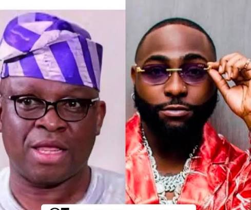 "Cannot be under N40bn" — Fayose disputes Davido's claim