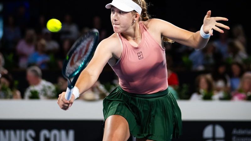 Mirra Andreeva stages comeback to reach first US Open quarter-final