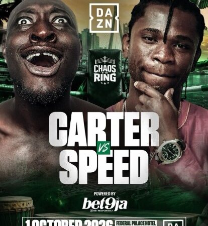 Carter Efe, Speed Darlington to clash in Independence Day boxing showdown