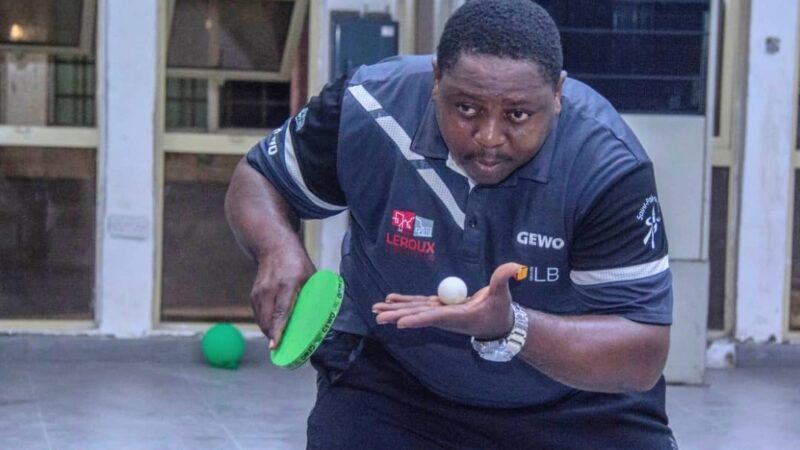 2026 Lagos NUJ Media Games: Shakiru Adeleye wins gold in table tennis